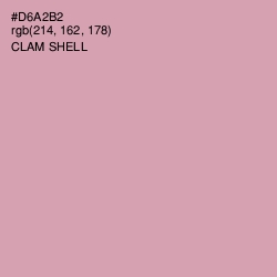 #D6A2B2 - Clam Shell Color Image