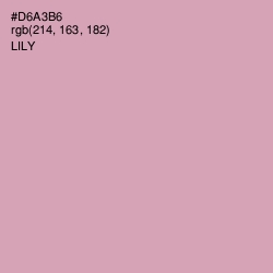 #D6A3B6 - Lily Color Image