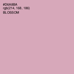 #D6A8BA - Blossom Color Image