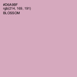 #D6A9BF - Blossom Color Image