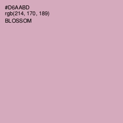 #D6AABD - Blossom Color Image