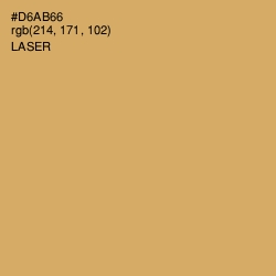 #D6AB66 - Laser Color Image