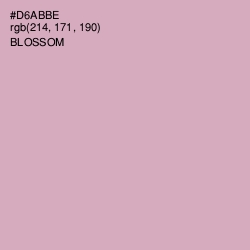 #D6ABBE - Blossom Color Image