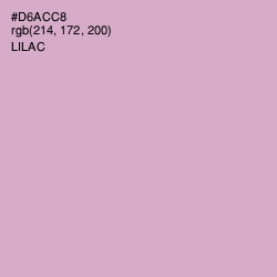 #D6ACC8 - Lilac Color Image