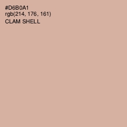#D6B0A1 - Clam Shell Color Image