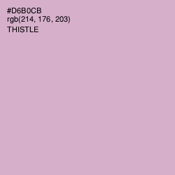 #D6B0CB - Thistle Color Image