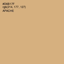 #D6B17F - Apache Color Image