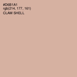 #D6B1A1 - Clam Shell Color Image