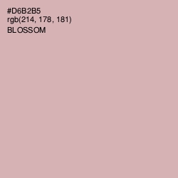#D6B2B5 - Blossom Color Image