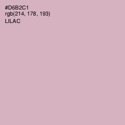 #D6B2C1 - Lilac Color Image