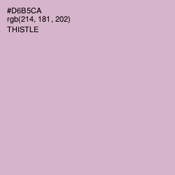 #D6B5CA - Thistle Color Image