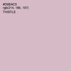 #D6BAC5 - Thistle Color Image