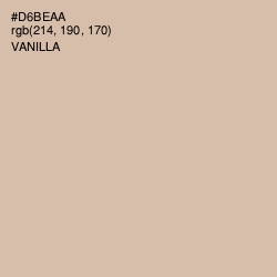 #D6BEAA - Vanilla Color Image