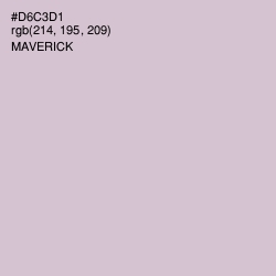 #D6C3D1 - Maverick Color Image