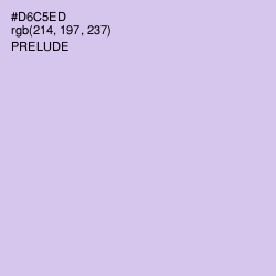 #D6C5ED - Prelude Color Image