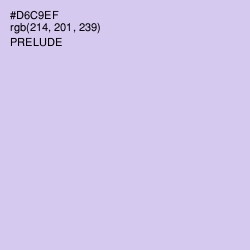 #D6C9EF - Prelude Color Image