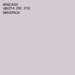 #D6CAD2 - Maverick Color Image