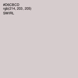 #D6CBCD - Swirl Color Image