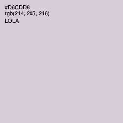 #D6CDD8 - Lola Color Image