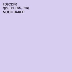 #D6CDF0 - Moon Raker Color Image