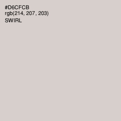 #D6CFCB - Swirl Color Image