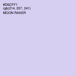 #D6CFF1 - Moon Raker Color Image
