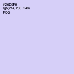 #D6D0F8 - Fog Color Image