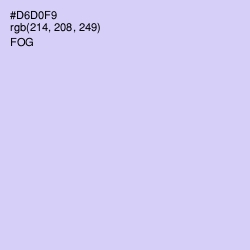 #D6D0F9 - Fog Color Image