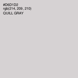 #D6D1D2 - Quill Gray Color Image