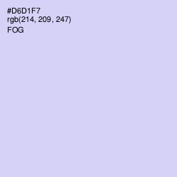 #D6D1F7 - Fog Color Image