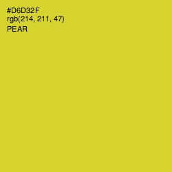 #D6D32F - Pear Color Image