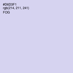 #D6D3F1 - Fog Color Image