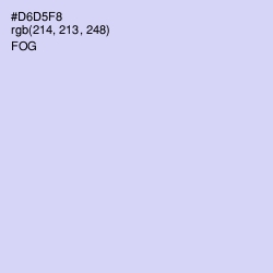 #D6D5F8 - Fog Color Image