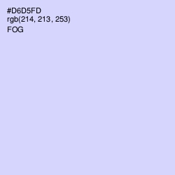 #D6D5FD - Fog Color Image