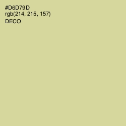 #D6D79D - Deco Color Image