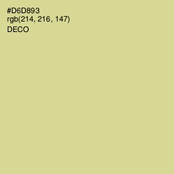 #D6D893 - Deco Color Image