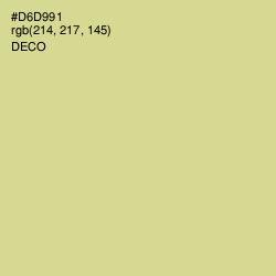 #D6D991 - Deco Color Image