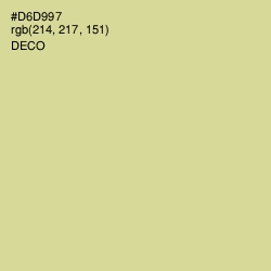 #D6D997 - Deco Color Image