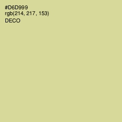 #D6D999 - Deco Color Image