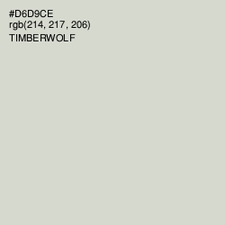 #D6D9CE - Timberwolf Color Image