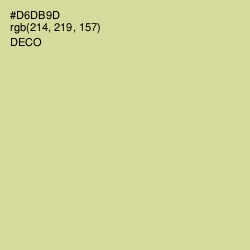 #D6DB9D - Deco Color Image