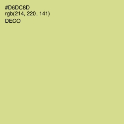 #D6DC8D - Deco Color Image