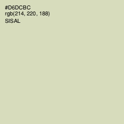 #D6DCBC - Sisal Color Image