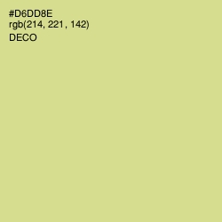 #D6DD8E - Deco Color Image