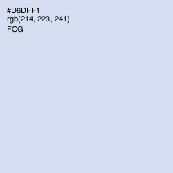 #D6DFF1 - Fog Color Image