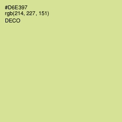 #D6E397 - Deco Color Image