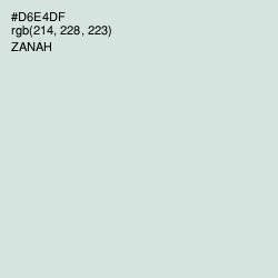 #D6E4DF - Zanah Color Image
