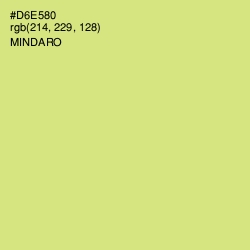 #D6E580 - Mindaro Color Image