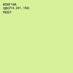 #D6F19A - Reef Color Image