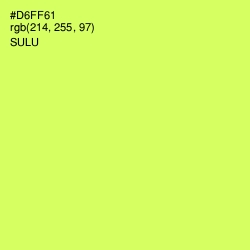 #D6FF61 - Sulu Color Image